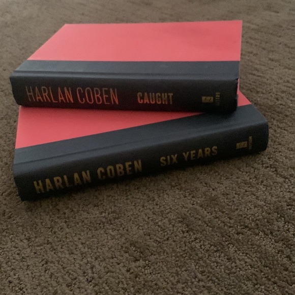 Six Years and Caught by Harlan Coben Lot of 2 Hardcover Books - Picture 3 of 3
